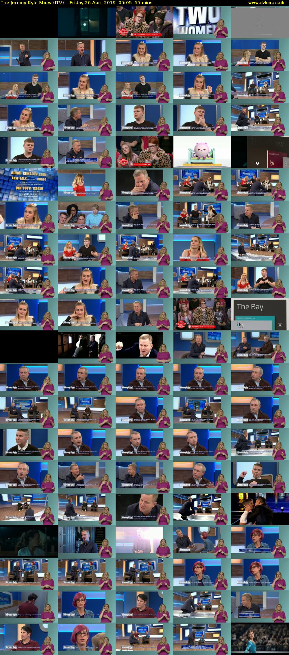 The Jeremy Kyle Show (ITV) Friday 26 April 2019 05:05 - 06:00