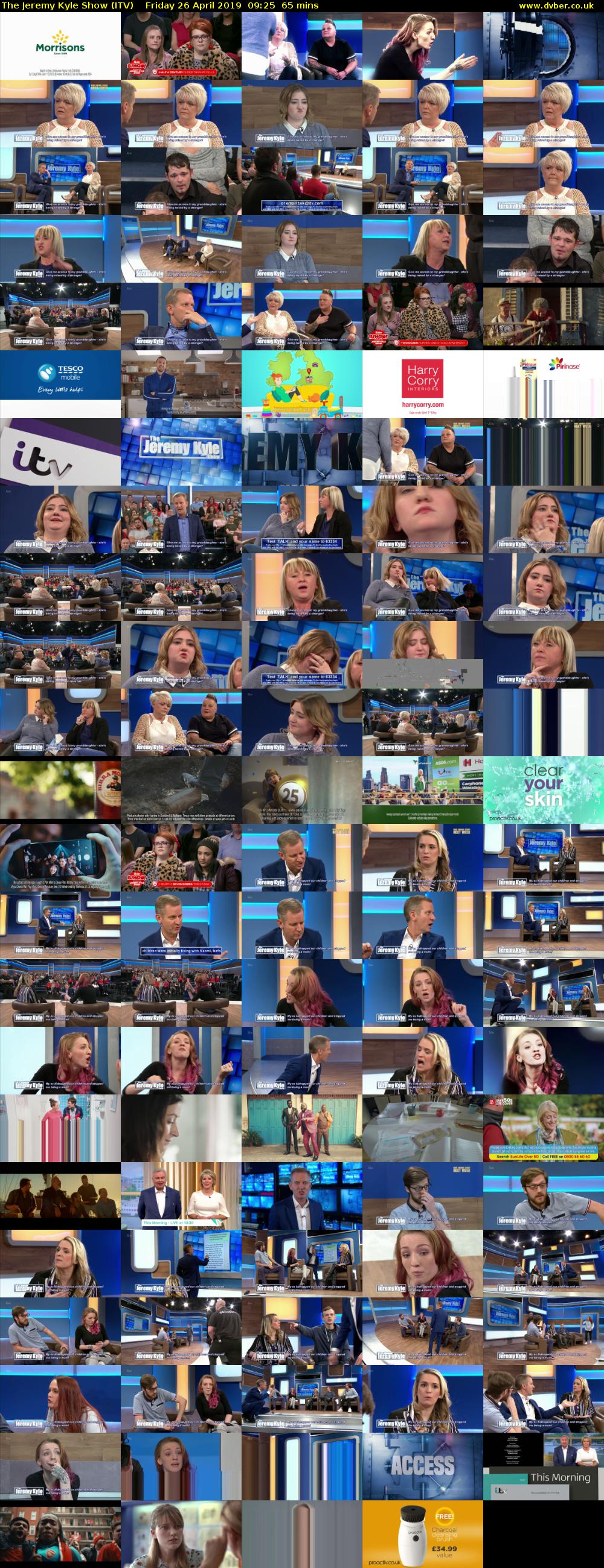 The Jeremy Kyle Show (ITV) Friday 26 April 2019 09:25 - 10:30