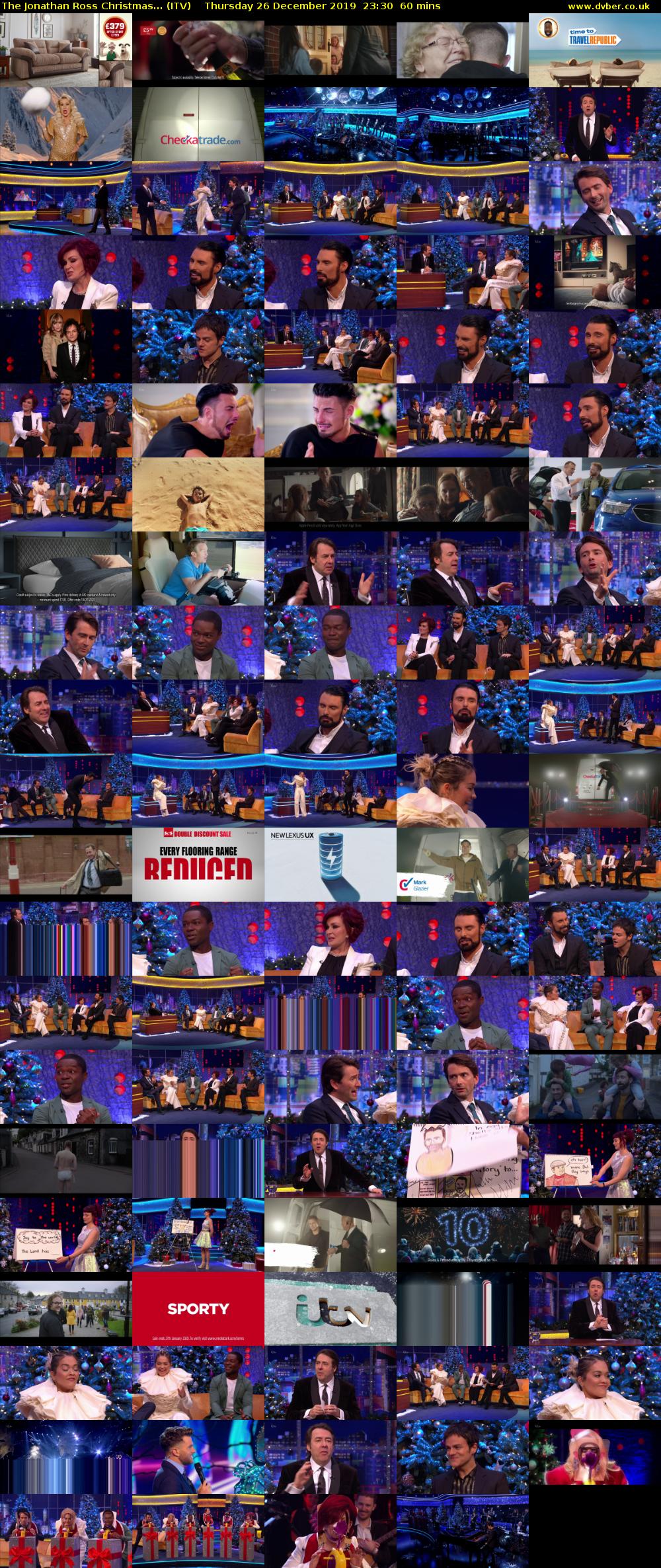 The Jonathan Ross Christmas... (ITV) Thursday 26 December 2019 23:30 - 00:30