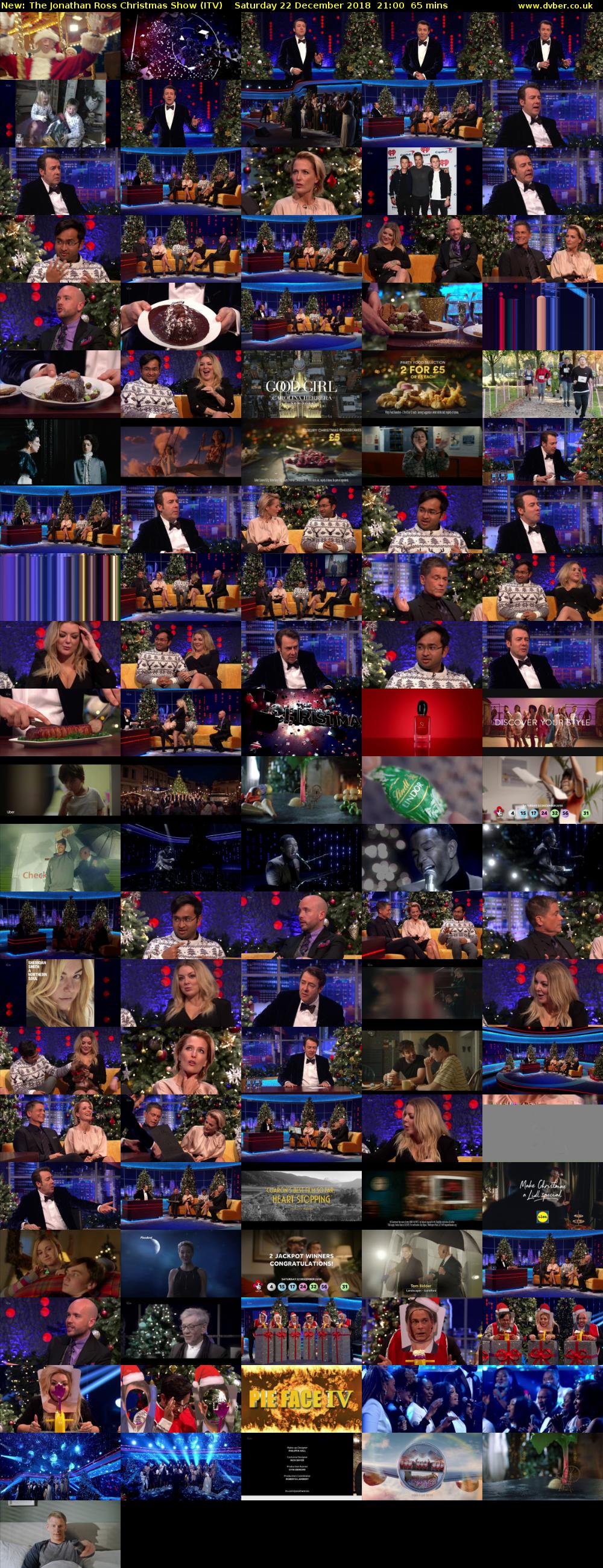 The Jonathan Ross Christmas Show (ITV) Saturday 22 December 2018 21:00 - 22:05