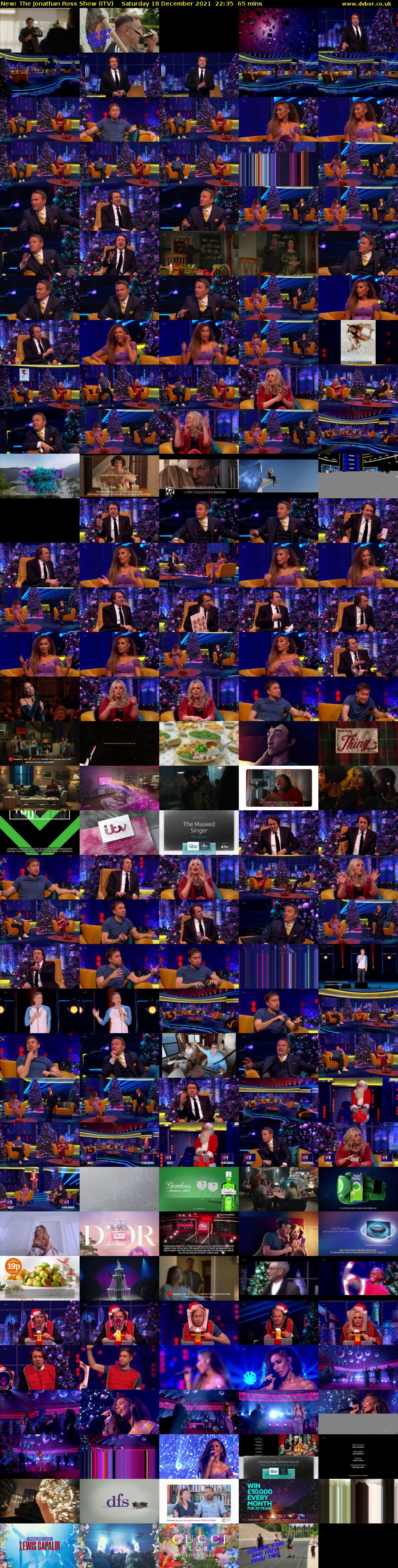 The Jonathan Ross Show (ITV) Saturday 18 December 2021 22:35 - 23:40