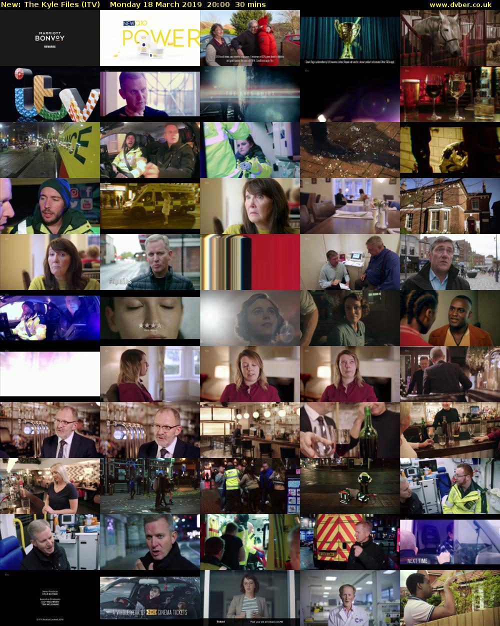 The Kyle Files (ITV) Monday 18 March 2019 20:00 - 20:30