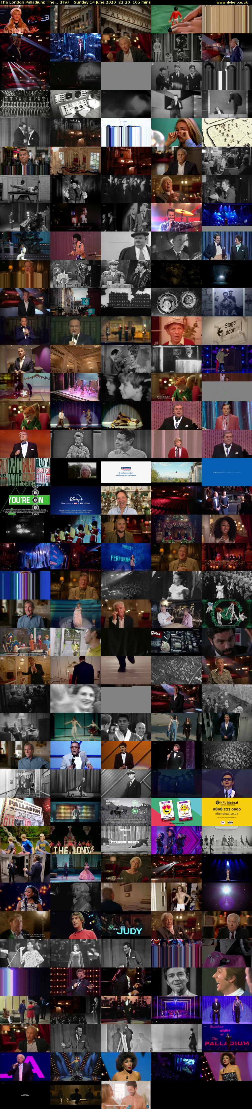 The London Palladium: The... (ITV) Sunday 14 June 2020 22:20 - 00:05