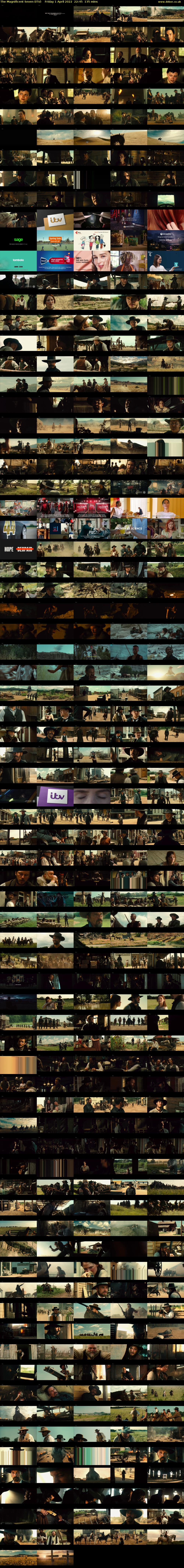 The Magnificent Seven (ITV) Friday 1 April 2022 22:45 - 01:00