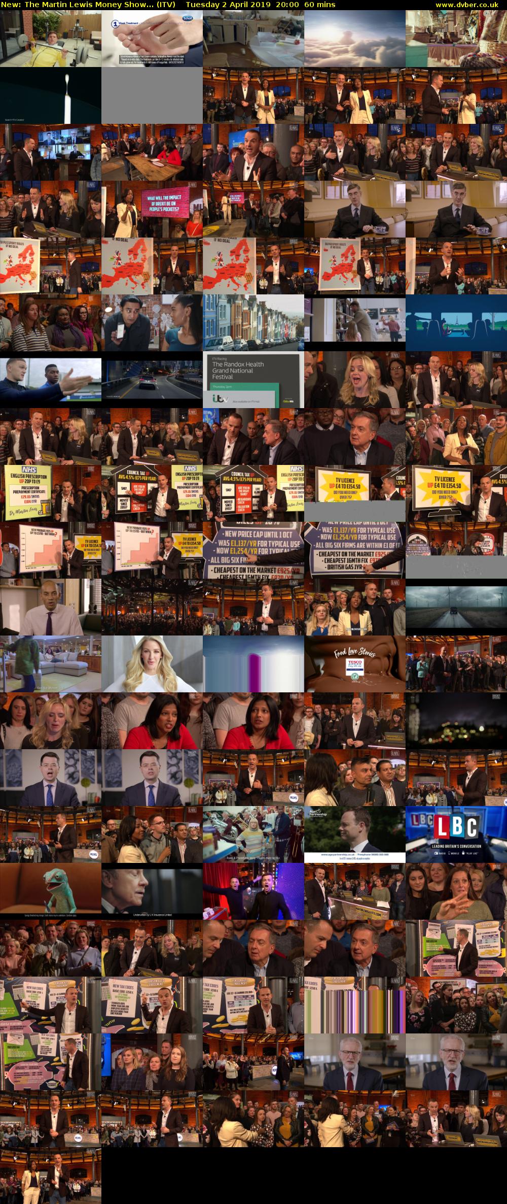 The Martin Lewis Money Show... (ITV) Tuesday 2 April 2019 20:00 - 21:00