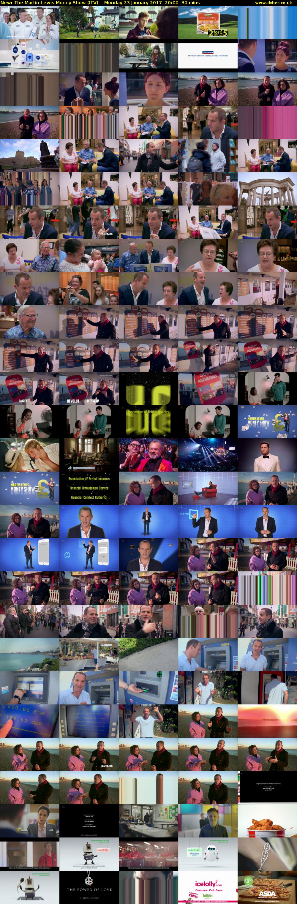 The Martin Lewis Money Show (ITV) Monday 23 January 2017 20:00 - 20:30