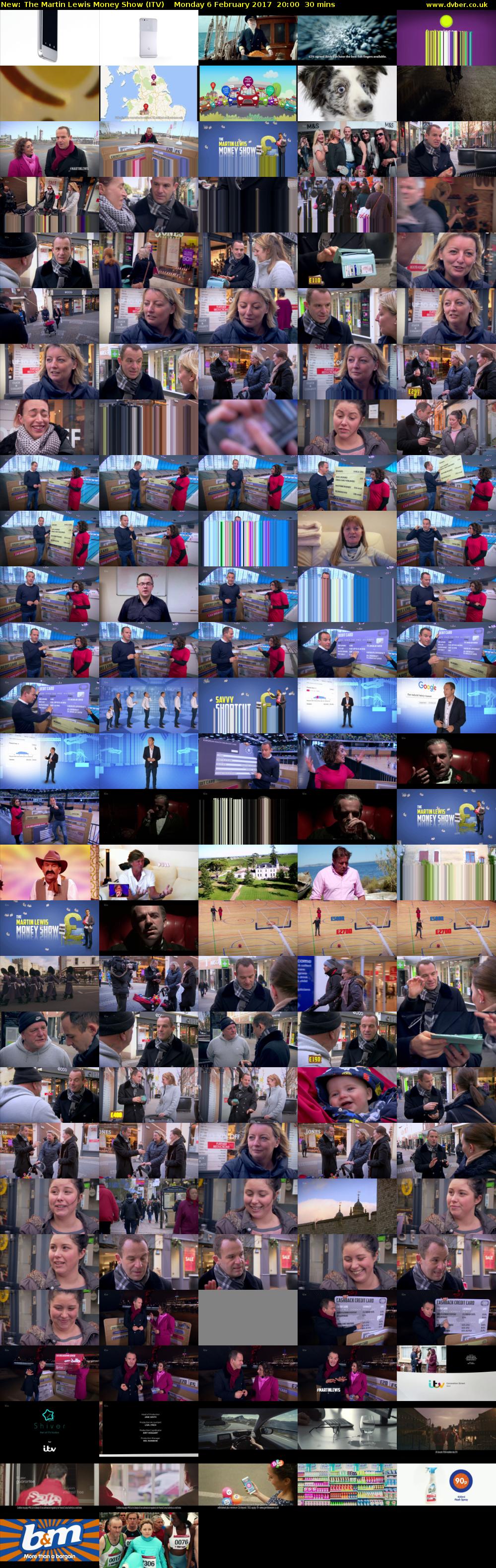 The Martin Lewis Money Show (ITV) Monday 6 February 2017 20:00 - 20:30