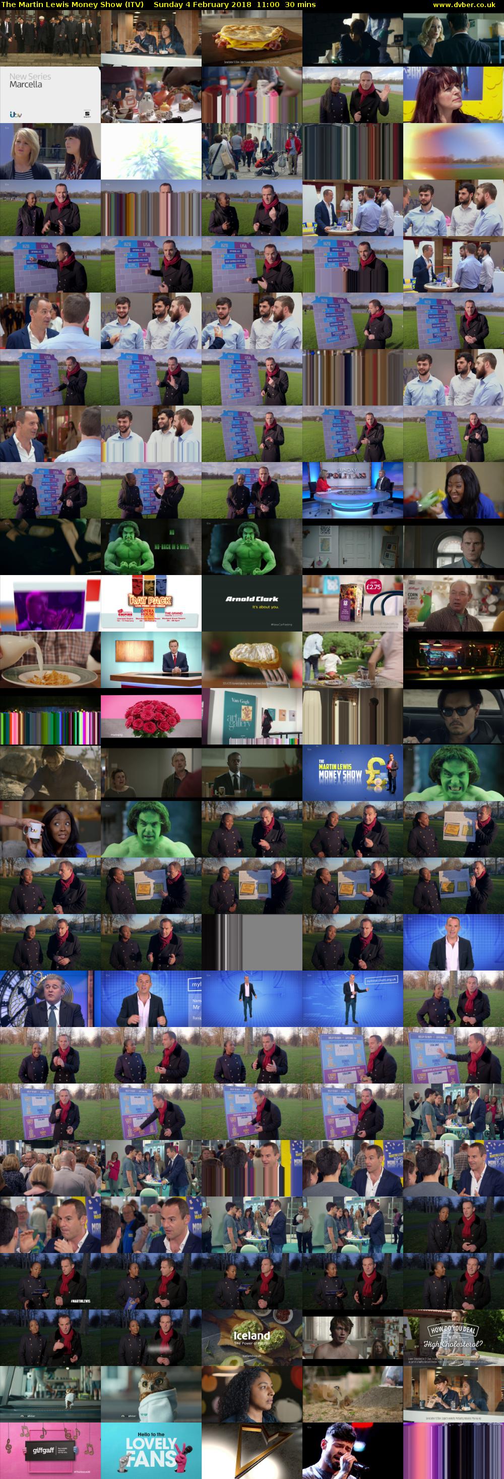 The Martin Lewis Money Show (ITV) Sunday 4 February 2018 11:00 - 11:30