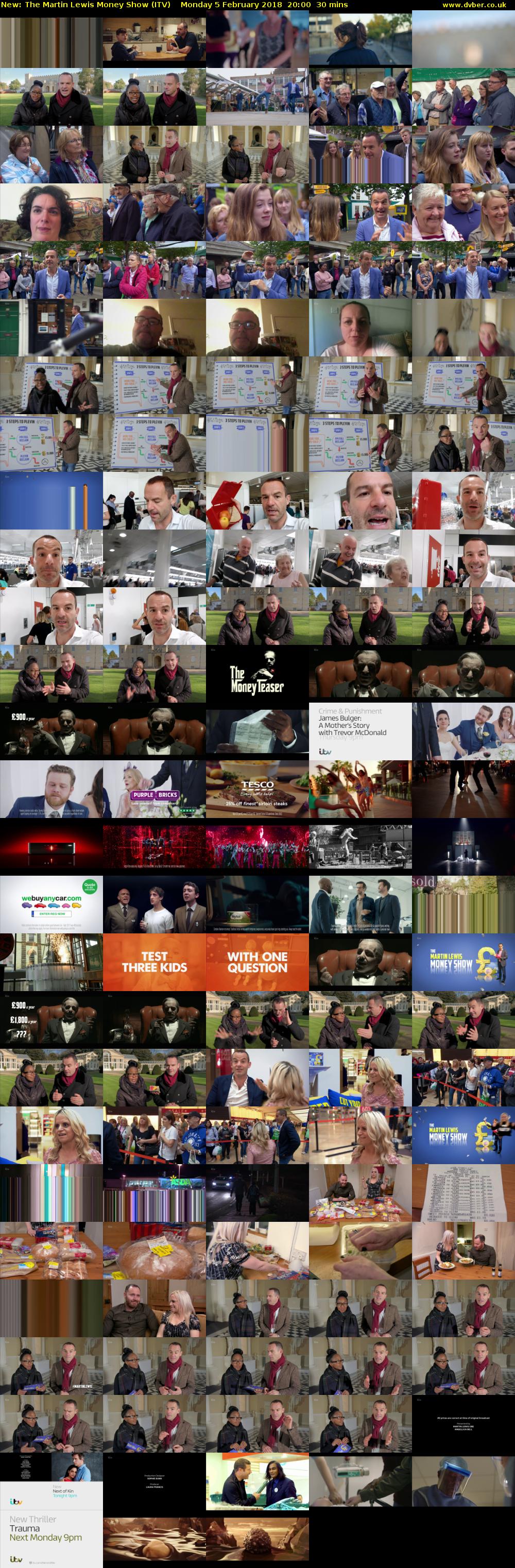 The Martin Lewis Money Show (ITV) Monday 5 February 2018 20:00 - 20:30