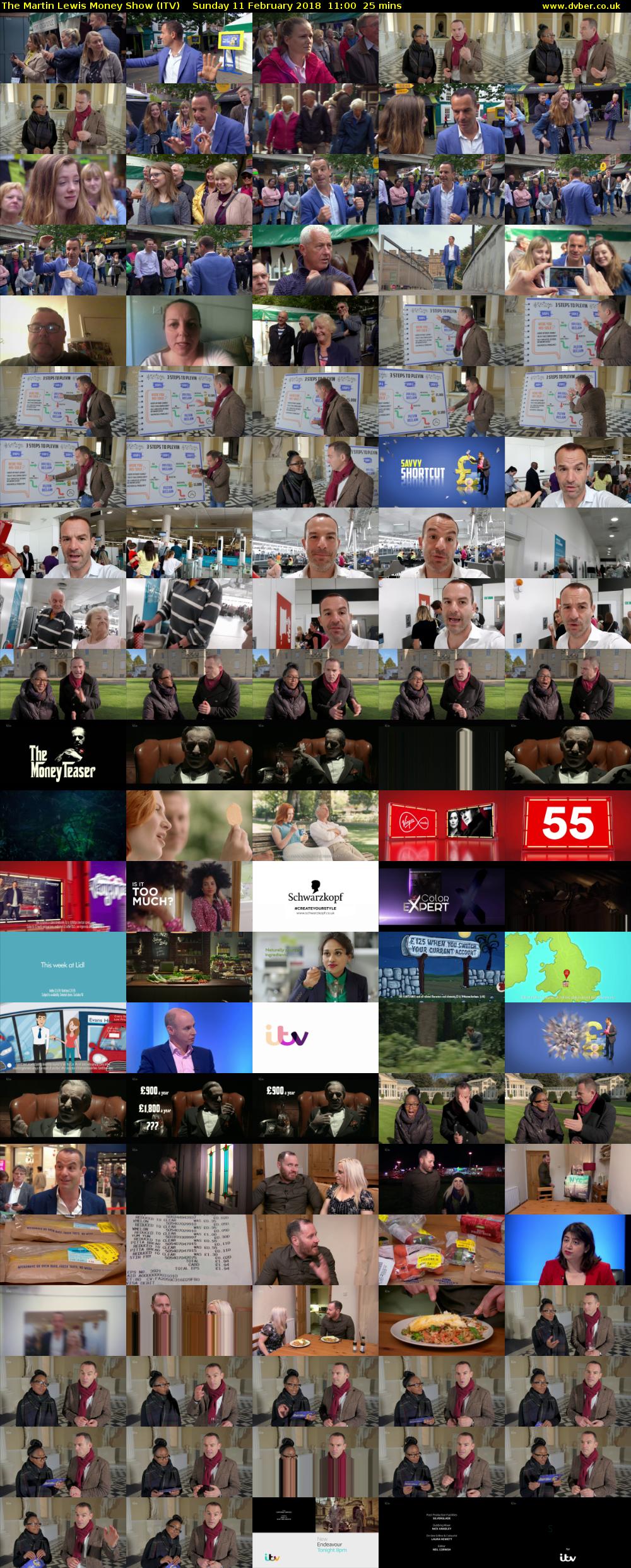 The Martin Lewis Money Show (ITV) Sunday 11 February 2018 11:00 - 11:25