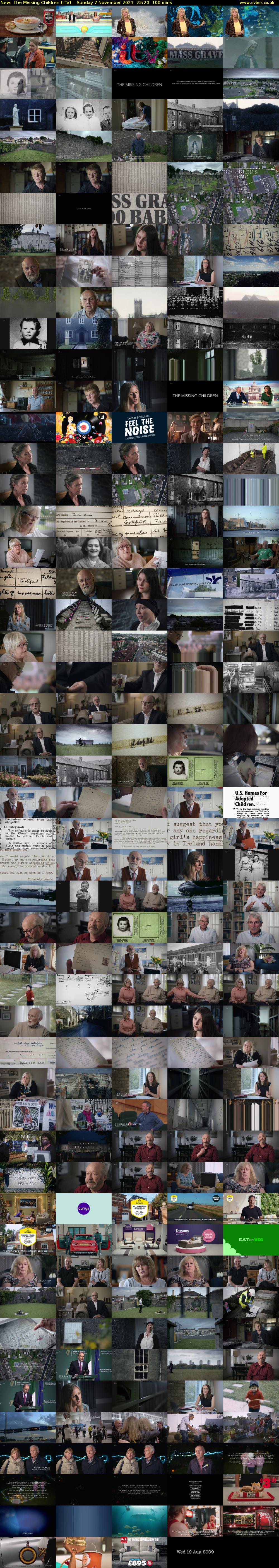 The Missing Children (ITV) Sunday 7 November 2021 22:20 - 00:00