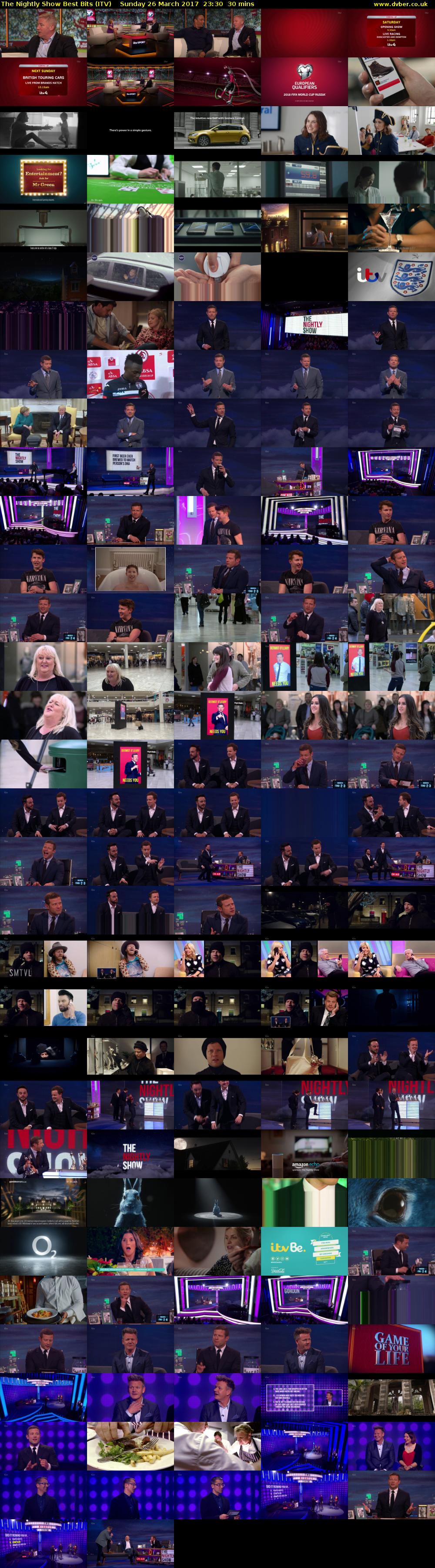 The Nightly Show Best Bits (ITV) Sunday 26 March 2017 23:30 - 00:00