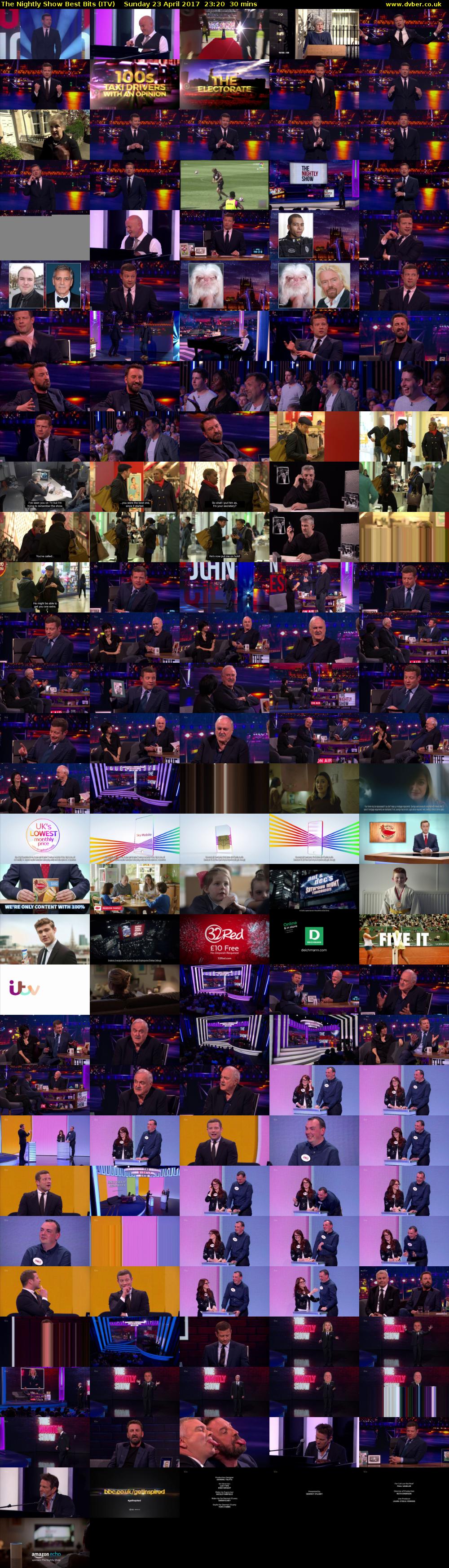 The Nightly Show Best Bits (ITV) Sunday 23 April 2017 23:20 - 23:50