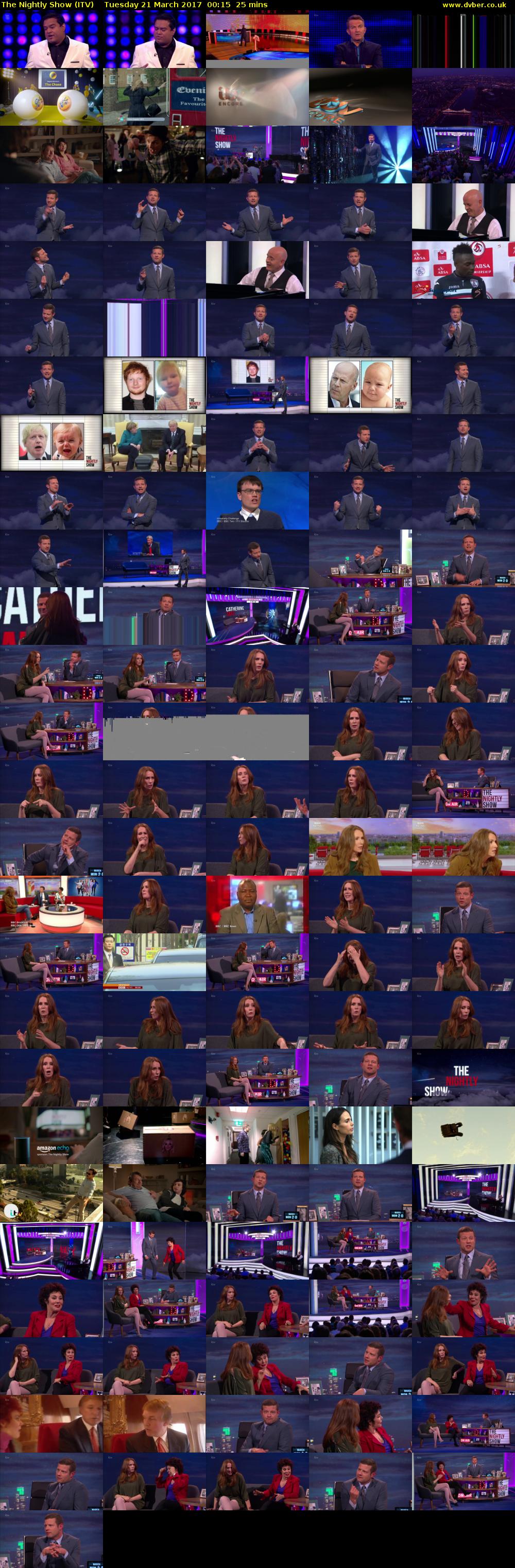 The Nightly Show (ITV) Tuesday 21 March 2017 00:15 - 00:40