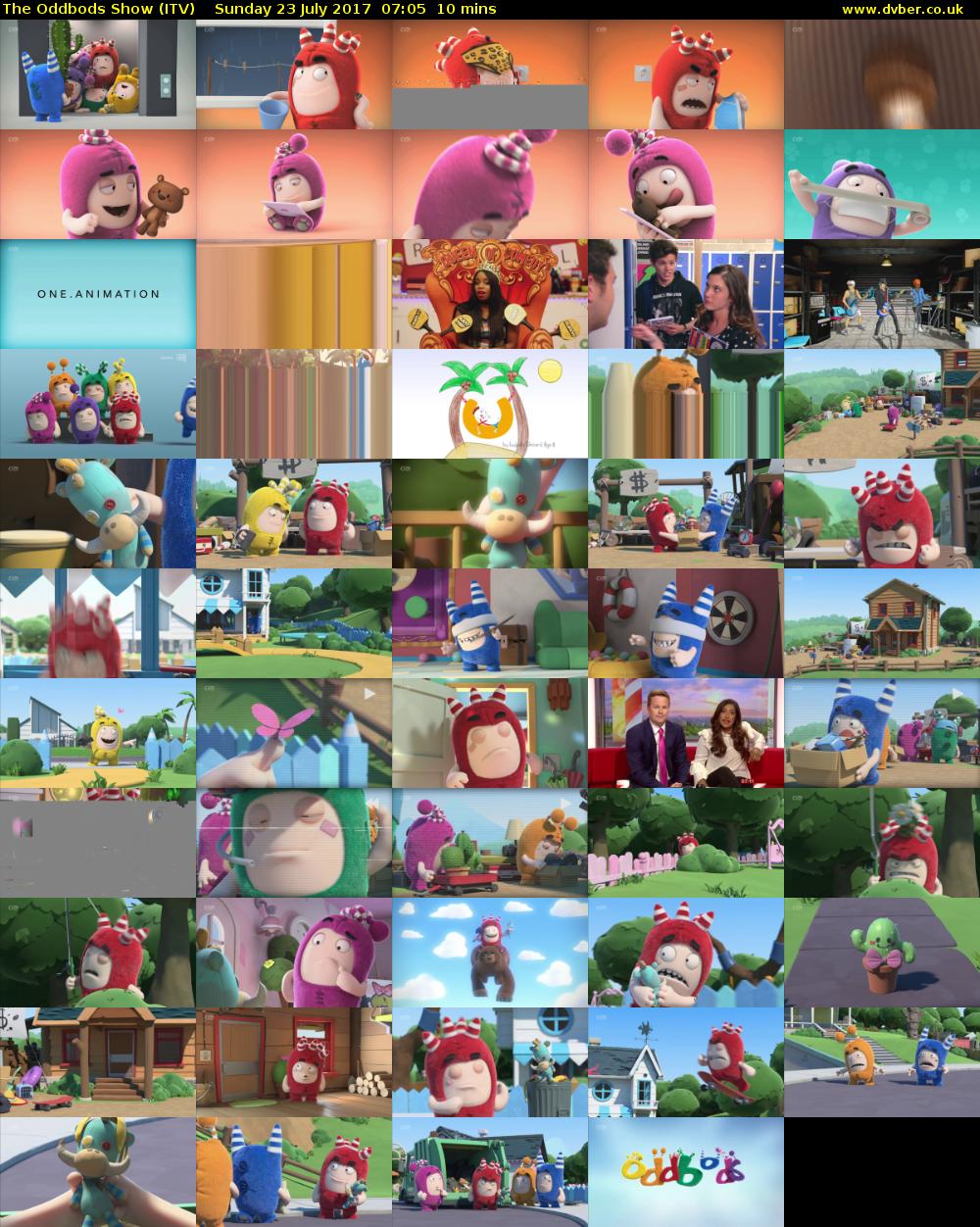 The Oddbods Show (ITV) Sunday 23 July 2017 07:05 - 07:15