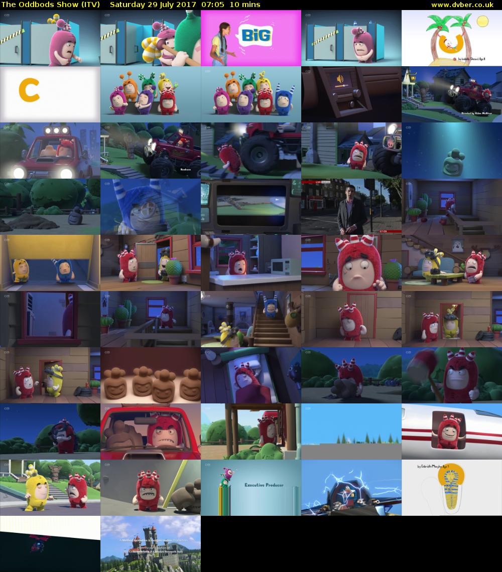 The Oddbods Show (ITV) Saturday 29 July 2017 07:05 - 07:15