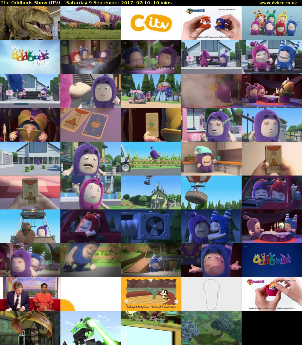 The Oddbods Show (ITV) Saturday 9 September 2017 07:10 - 07:20