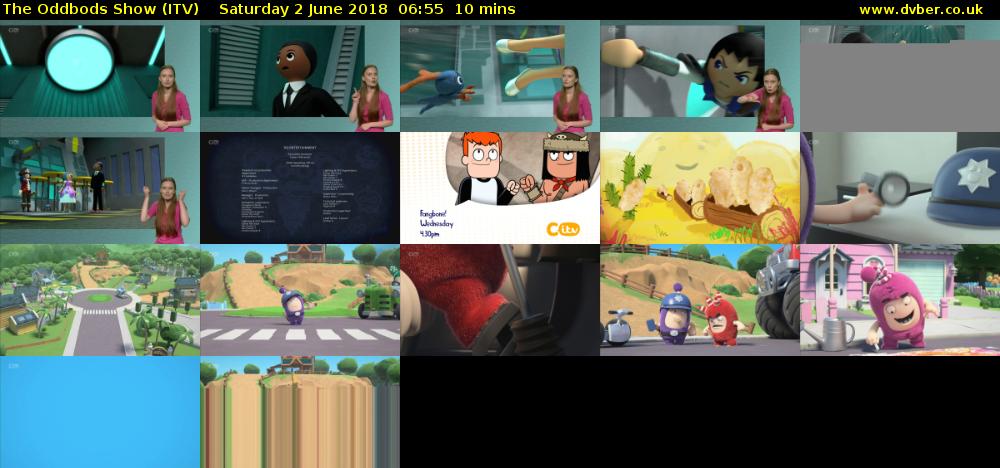 The Oddbods Show (ITV) Saturday 2 June 2018 06:55 - 07:05
