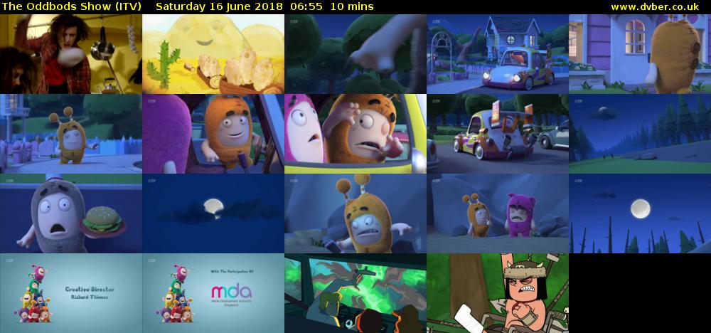 The Oddbods Show (ITV) Saturday 16 June 2018 06:55 - 07:05