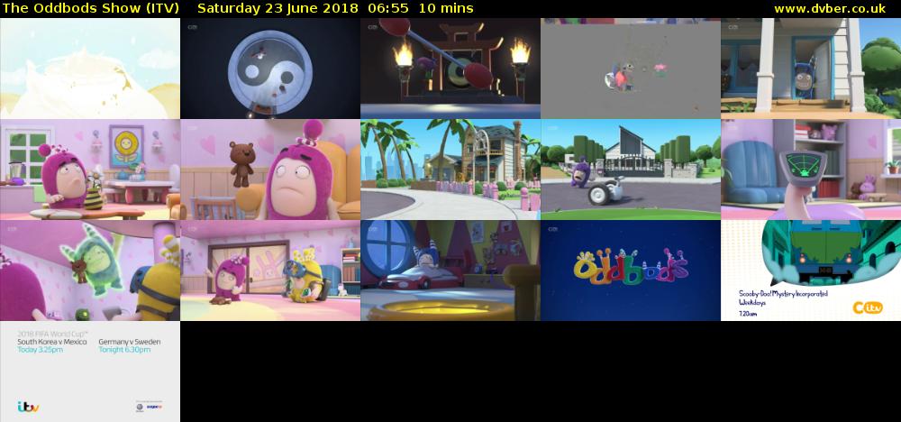 The Oddbods Show (ITV) Saturday 23 June 2018 06:55 - 07:05