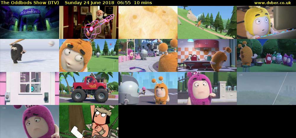 The Oddbods Show (ITV) Sunday 24 June 2018 06:55 - 07:05