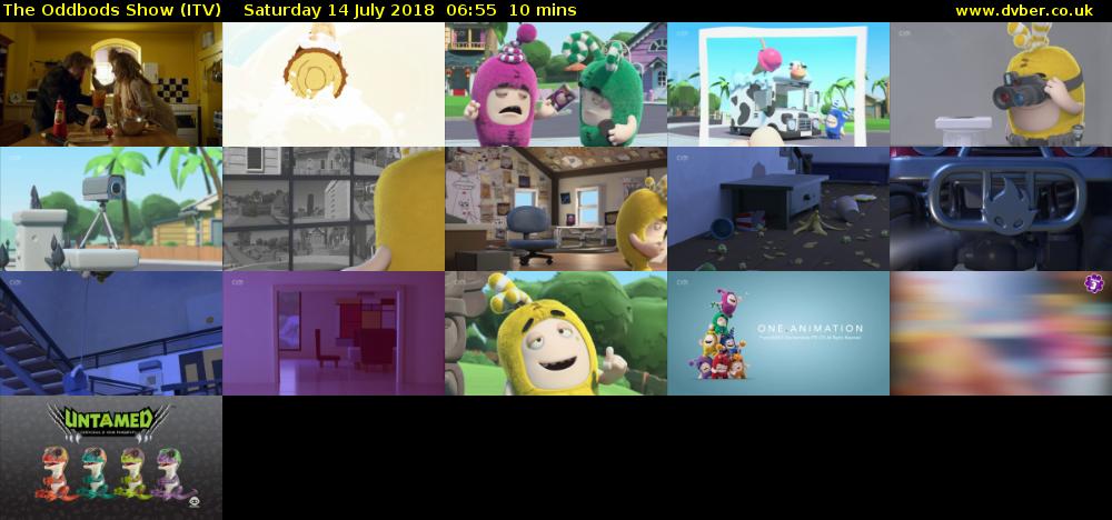 The Oddbods Show (ITV) Saturday 14 July 2018 06:55 - 07:05