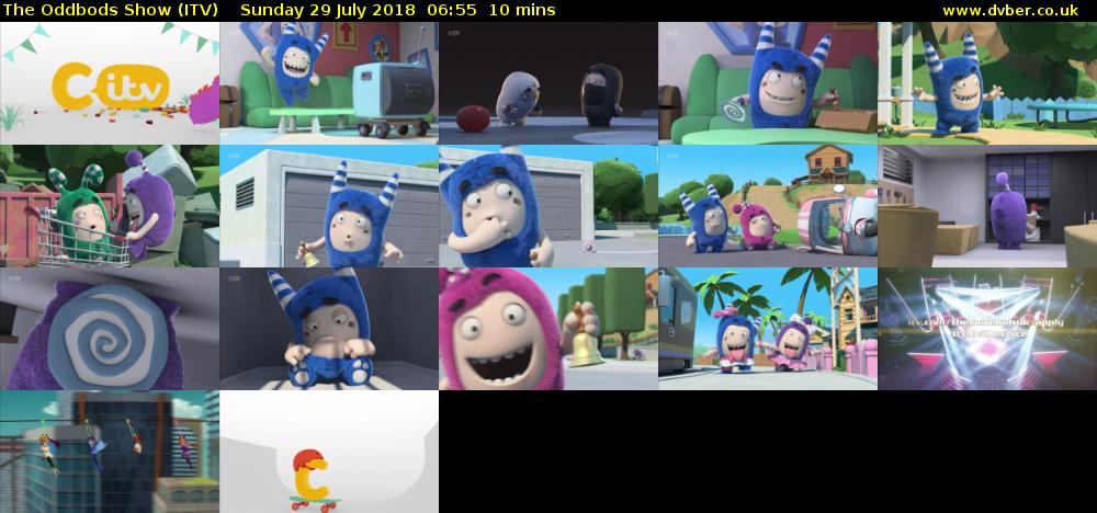 The Oddbods Show (ITV) Sunday 29 July 2018 06:55 - 07:05