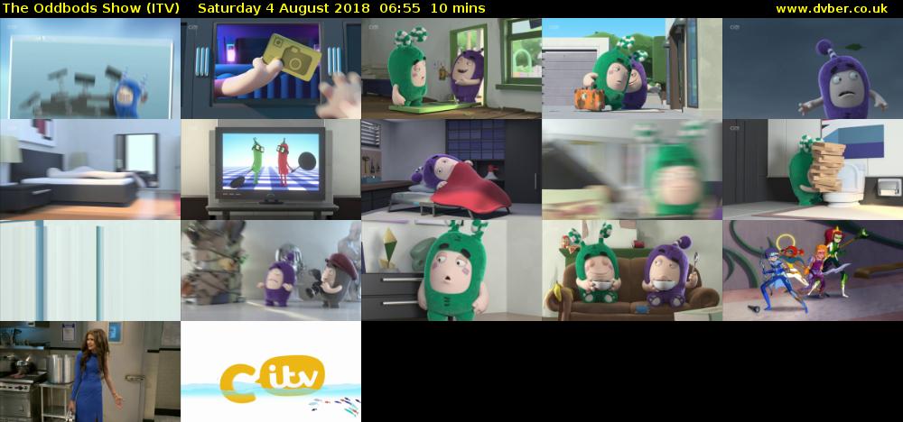 The Oddbods Show (ITV) Saturday 4 August 2018 06:55 - 07:05