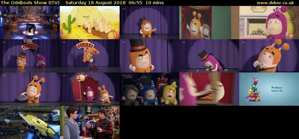 The Oddbods Show (ITV) Saturday 18 August 2018 06:55 - 07:05