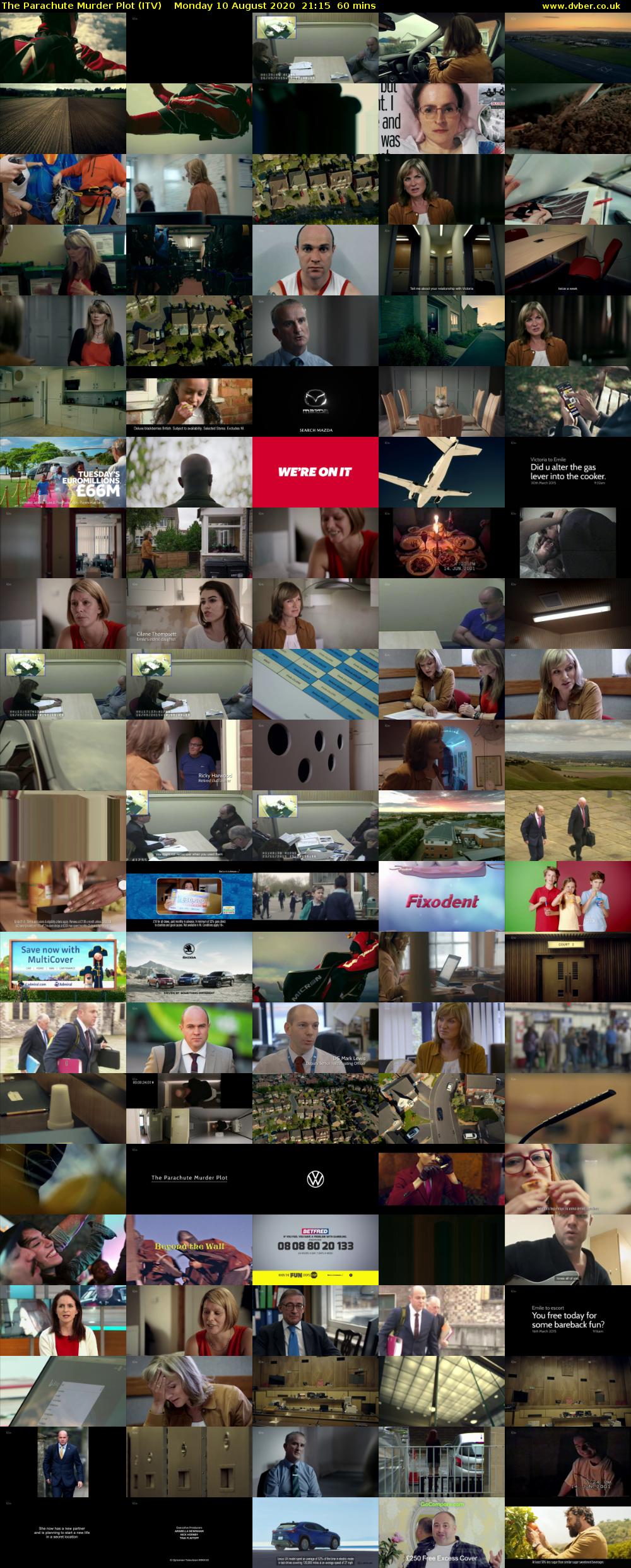 The Parachute Murder Plot (ITV) Monday 10 August 2020 21:15 - 22:15