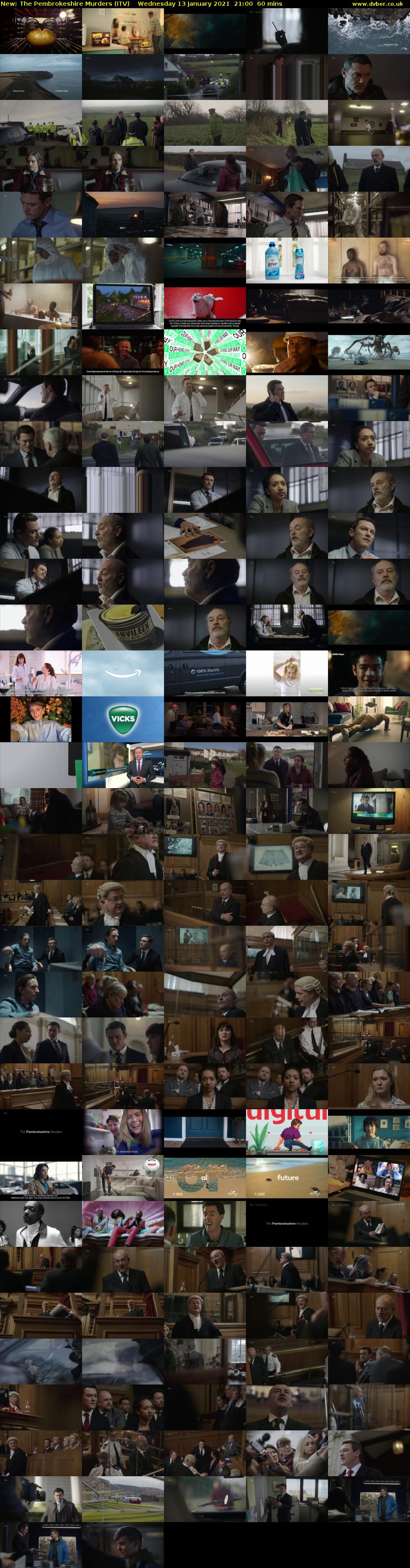 The Pembrokeshire Murders (ITV) Wednesday 13 January 2021 21:00 - 22:00
