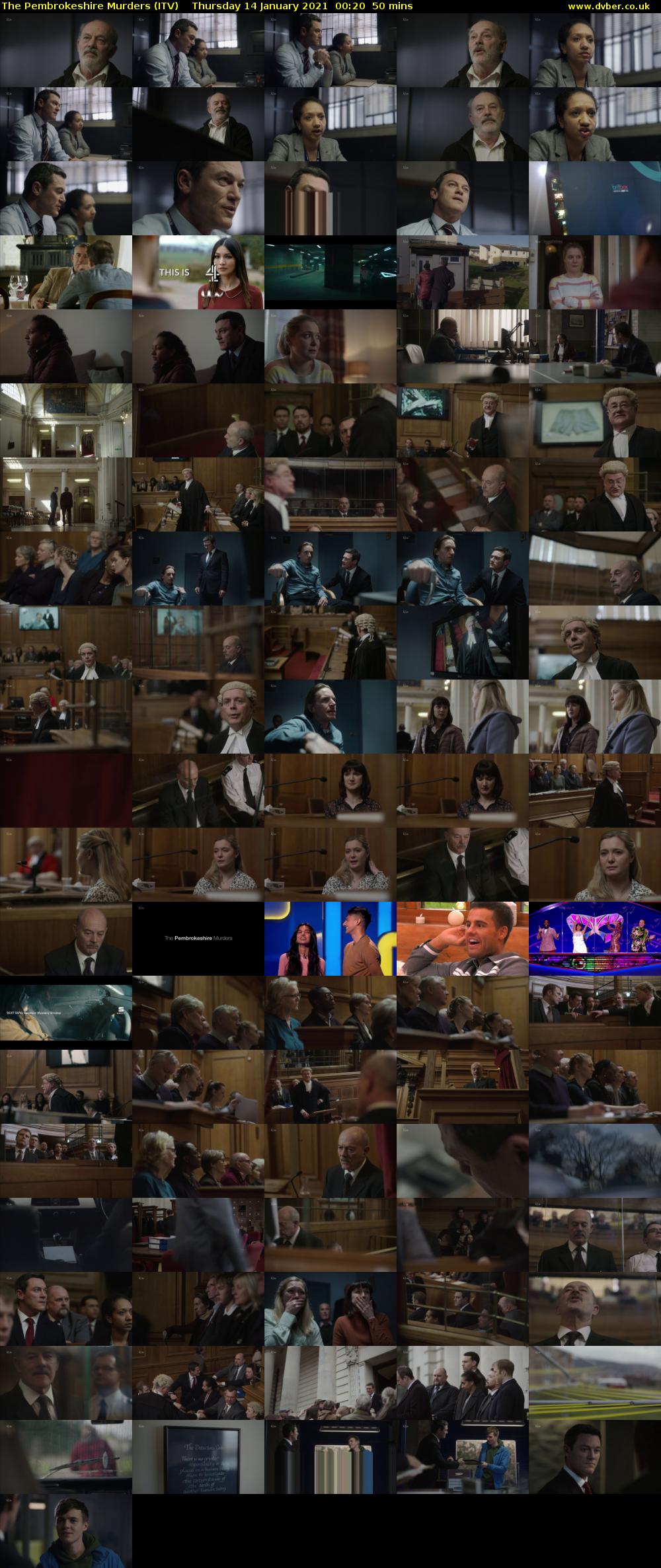 The Pembrokeshire Murders (ITV) Thursday 14 January 2021 00:20 - 01:10