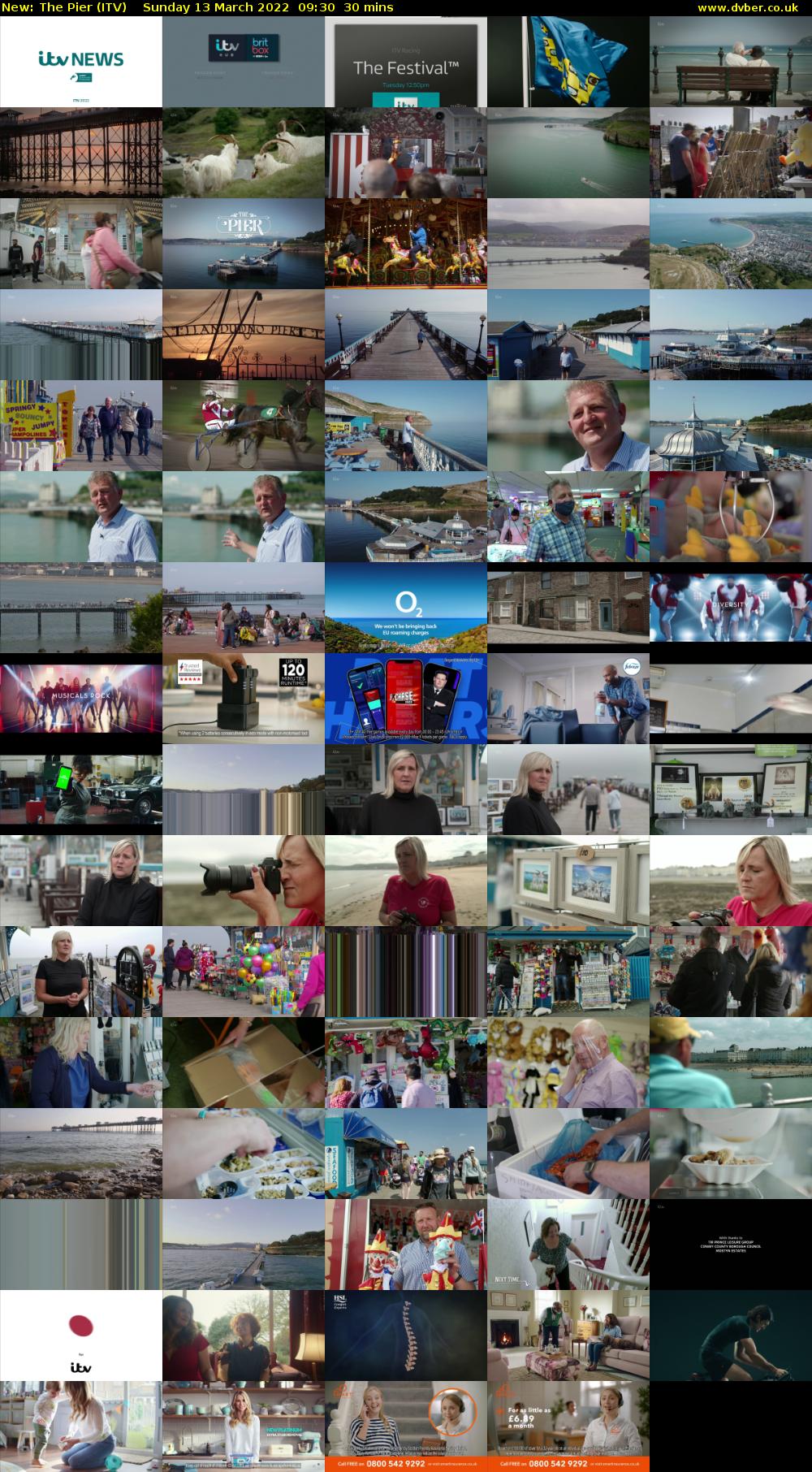 The Pier (ITV) Sunday 13 March 2022 09:30 - 10:00