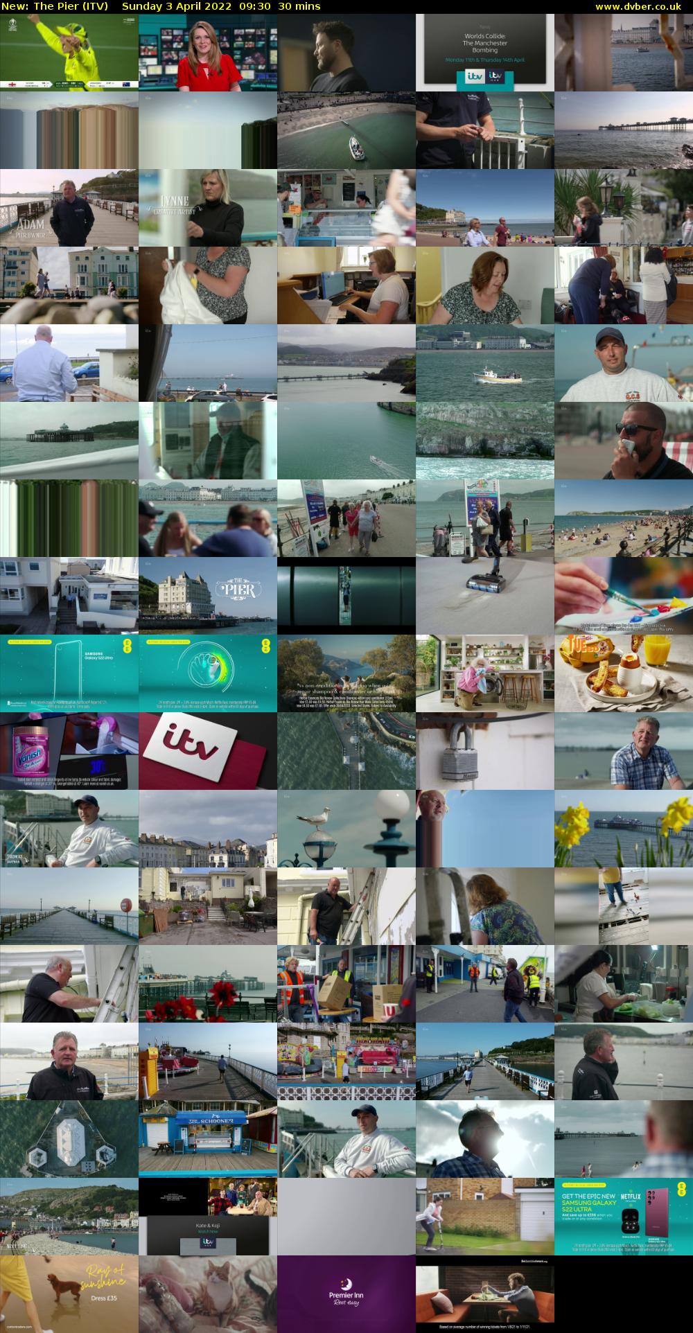 The Pier (ITV) Sunday 3 April 2022 09:30 - 10:00