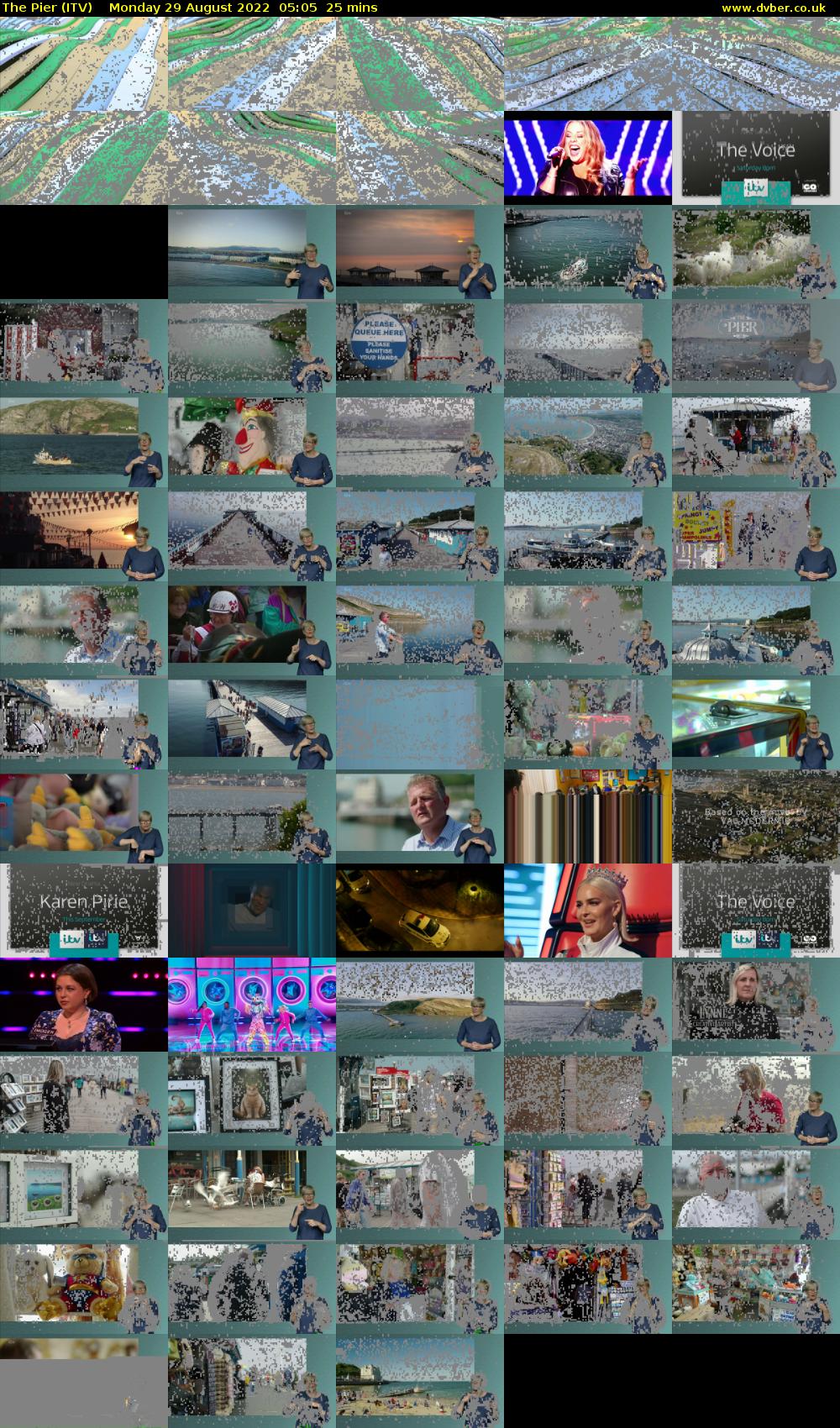 The Pier (ITV) Monday 29 August 2022 05:05 - 05:30