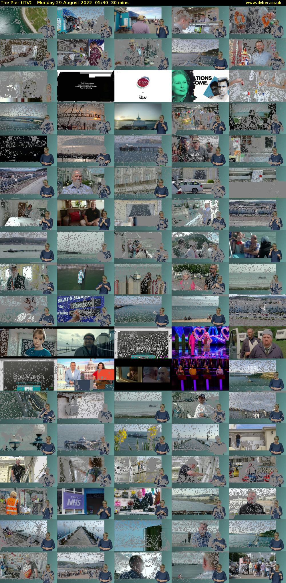 The Pier (ITV) Monday 29 August 2022 05:30 - 06:00