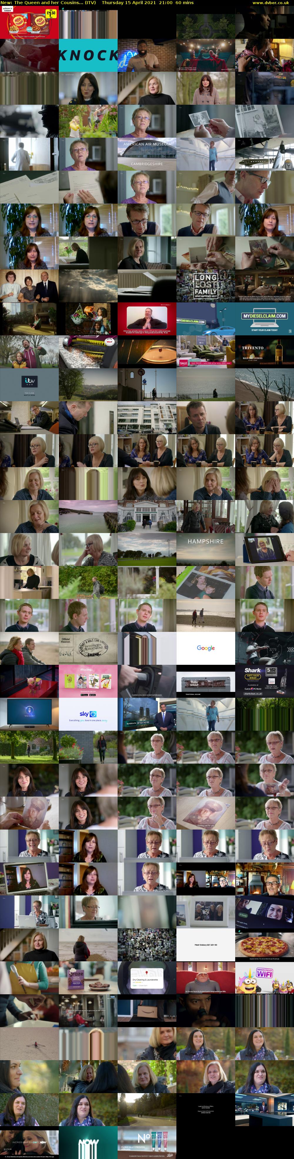 The Queen and her Cousins... (ITV) Thursday 15 April 2021 21:00 - 22:00