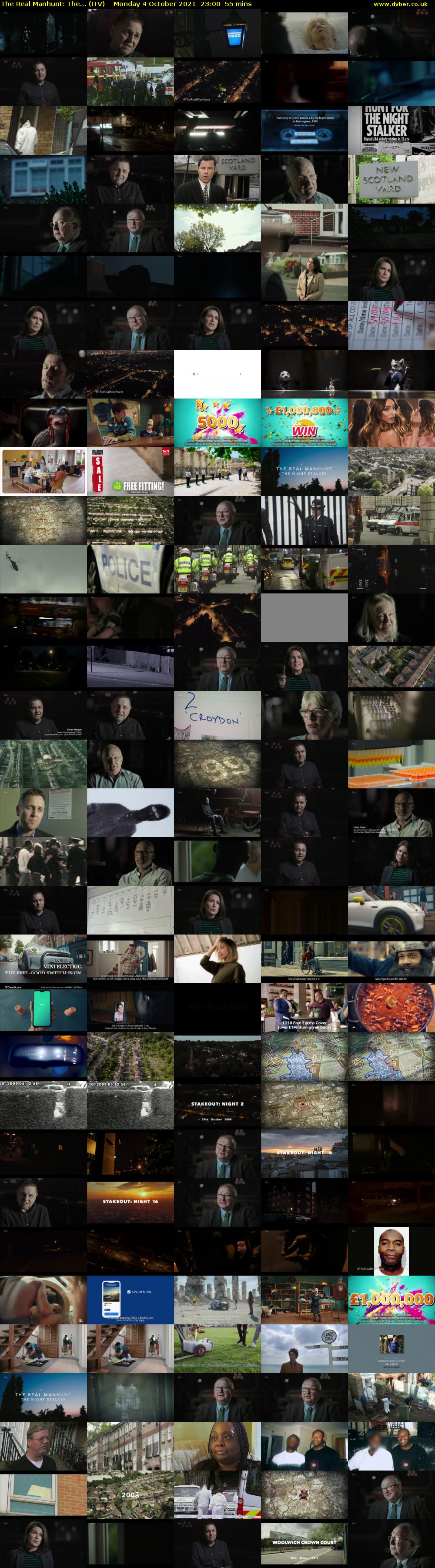 The Real Manhunt: The... (ITV) Monday 4 October 2021 23:00 - 23:55