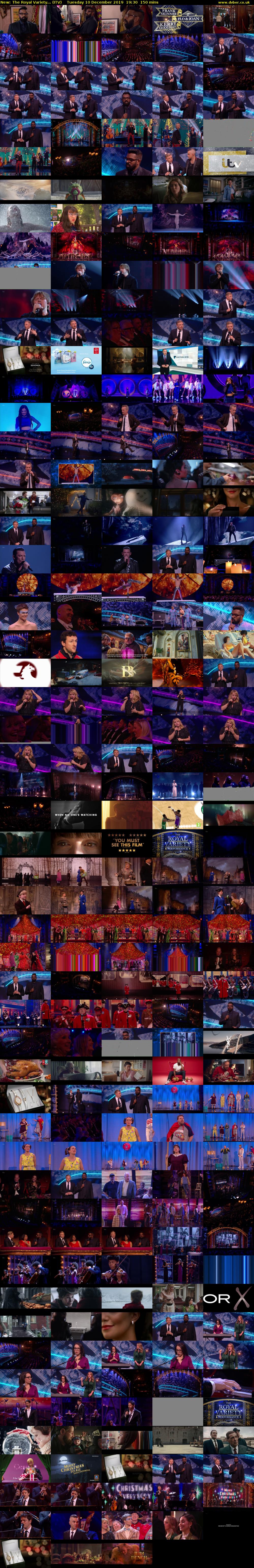 The Royal Variety... (ITV) Tuesday 10 December 2019 19:30 - 22:00