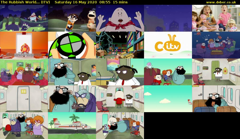 The Rubbish World... (ITV) Saturday 16 May 2020 08:55 - 09:10