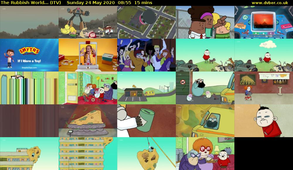 The Rubbish World... (ITV) Sunday 24 May 2020 08:55 - 09:10