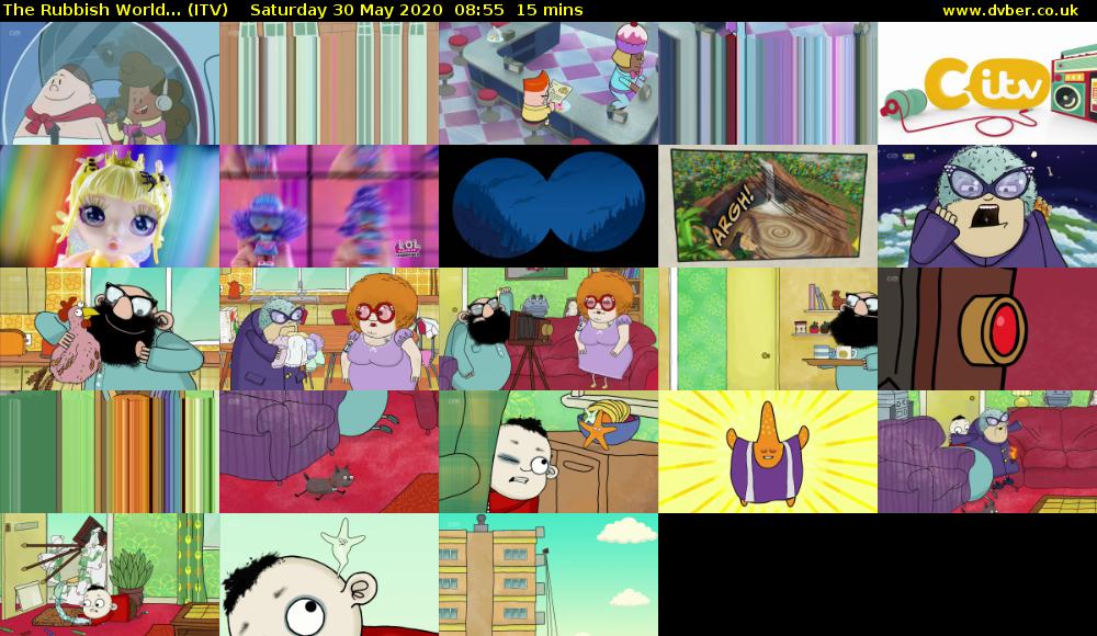 The Rubbish World... (ITV) Saturday 30 May 2020 08:55 - 09:10