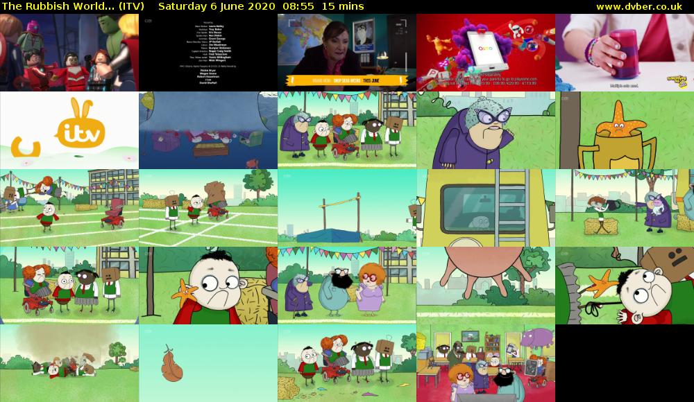 The Rubbish World... (ITV) Saturday 6 June 2020 08:55 - 09:10