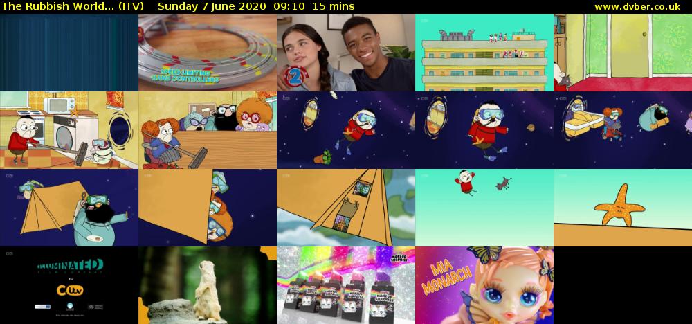 The Rubbish World... (ITV) Sunday 7 June 2020 09:10 - 09:25