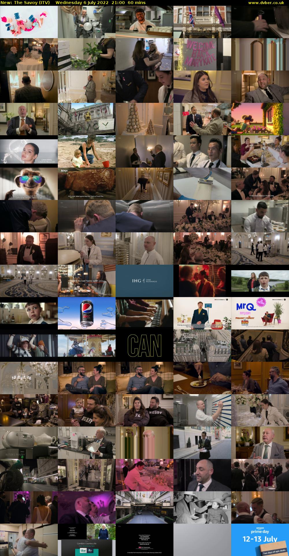 The Savoy (ITV) Wednesday 6 July 2022 21:00 - 22:00