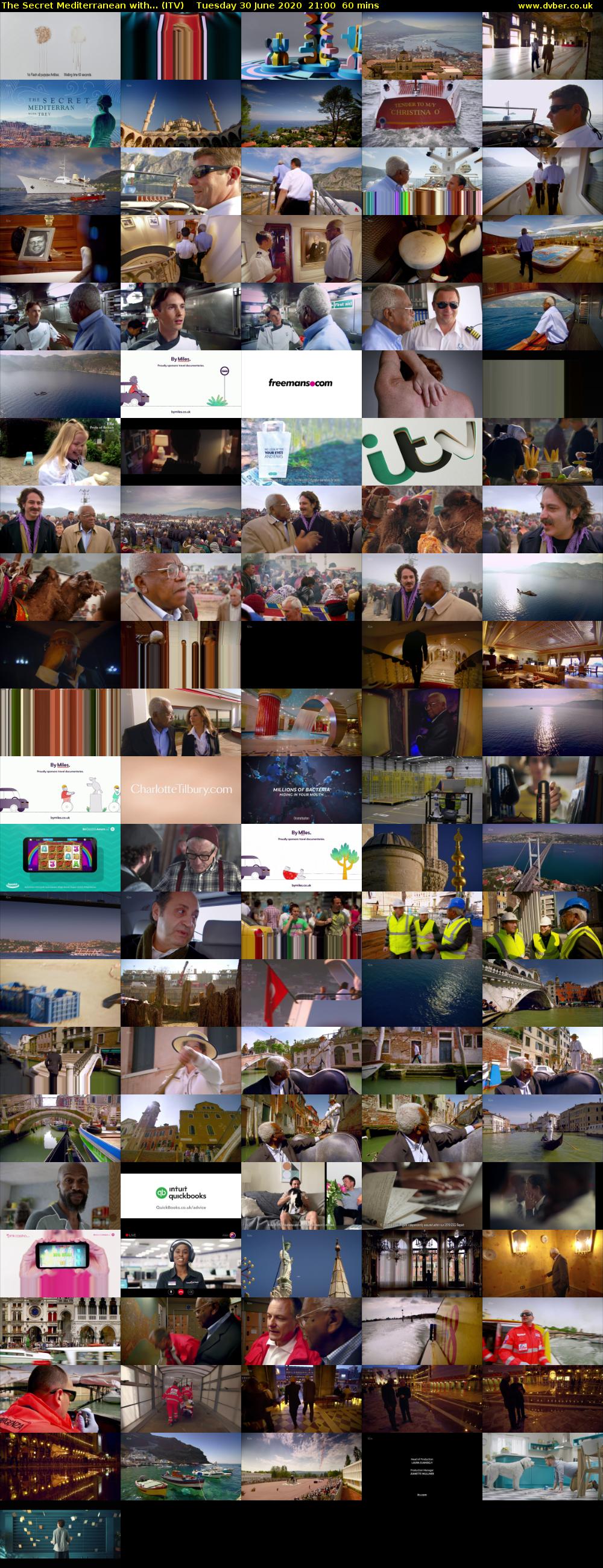 The Secret Mediterranean with... (ITV) Tuesday 30 June 2020 21:00 - 22:00