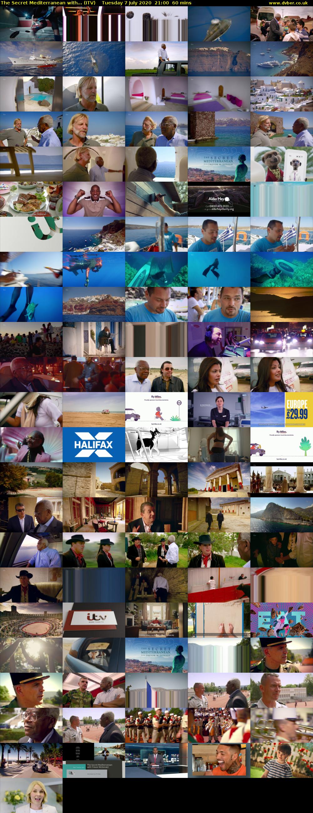 The Secret Mediterranean with... (ITV) Tuesday 7 July 2020 21:00 - 22:00