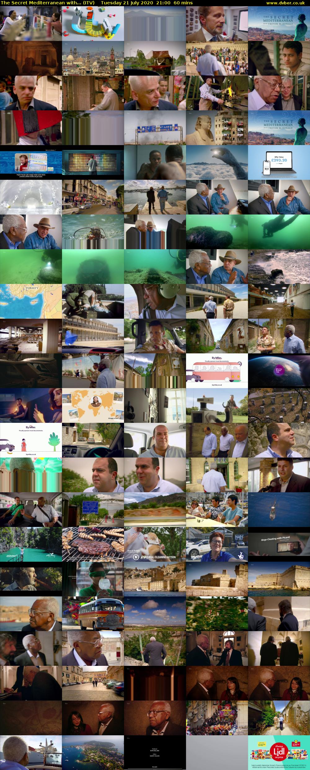 The Secret Mediterranean with... (ITV) Tuesday 21 July 2020 21:00 - 22:00