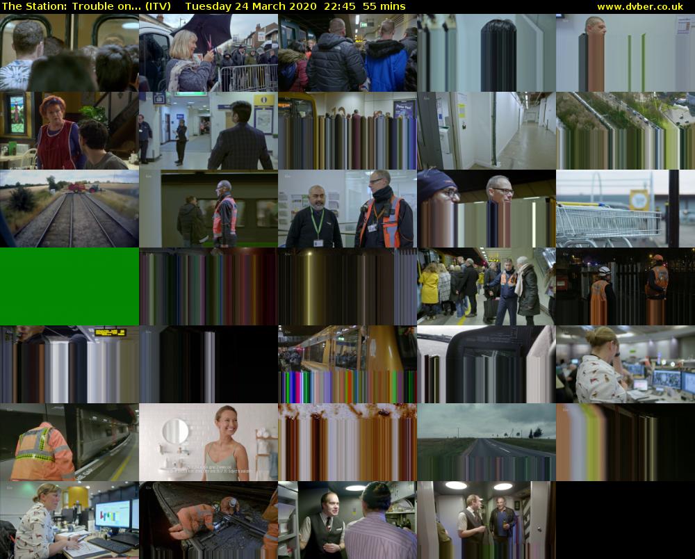 The Station: Trouble on... (ITV) Tuesday 24 March 2020 22:45 - 23:40