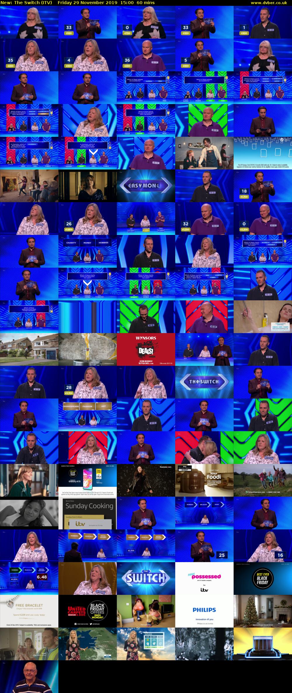 The Switch (ITV) Friday 29 November 2019 15:00 - 16:00